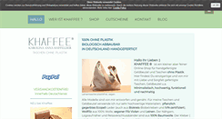 Desktop Screenshot of khaffee.de