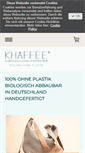 Mobile Screenshot of khaffee.de